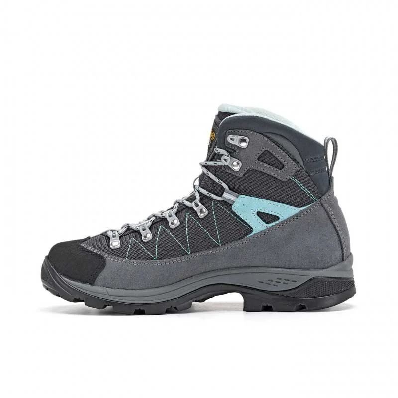 Asolo Finder GV Womens Hiking Boot - Grey/Gunmetal/Pool Side