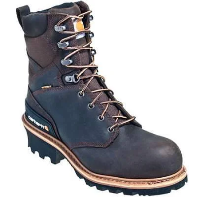 Carhartt Boots: Men's CML8360 Composite Toe Waterproof EH Logger Boots