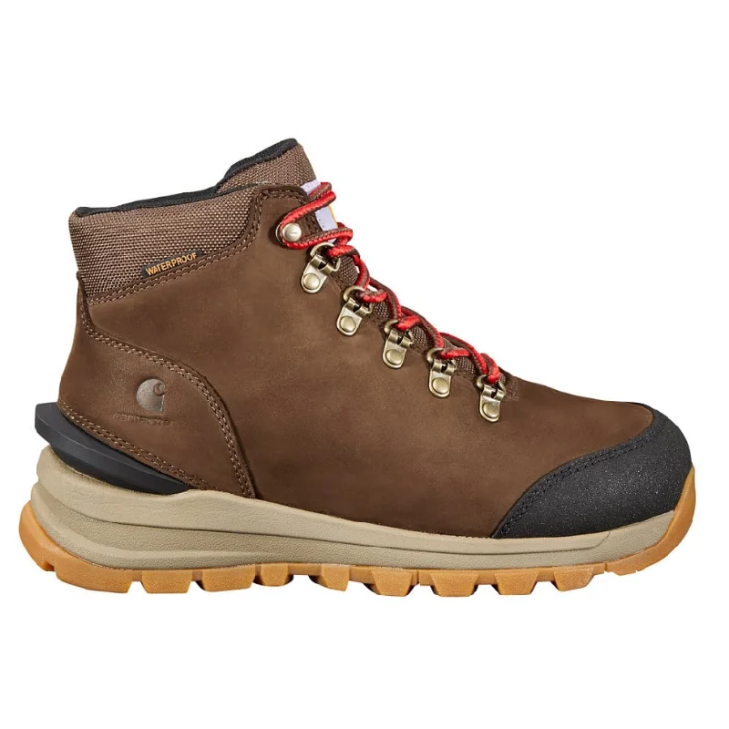 Carhartt Women's Gilmore 5"" WP Alloy Toe Work Hiker Work Boot -Brown- FH5556-W