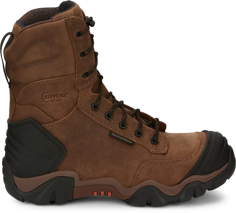 Chippewa Men's Cross Terrain Waterproof Nano Comp Toe Hiker Work Boots AE5013