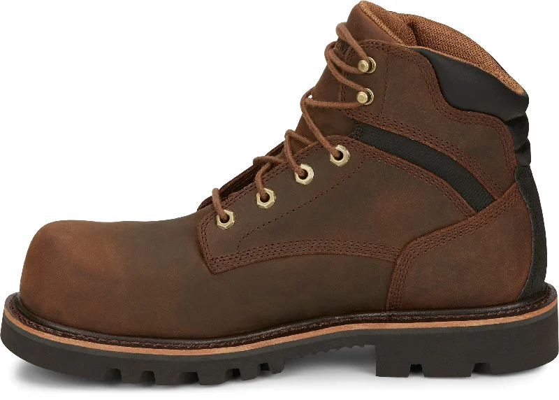 Chippewa Men's Sador Waterproof Oblique Composite Toe Lace-Up Work Boots 73221