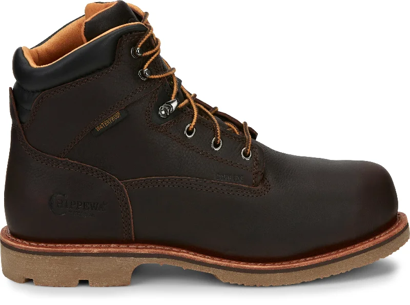 Chippewa Men's Serious+ Waterproof Comp Toe Met Guard Puncture-Resisting Work Boots 72301