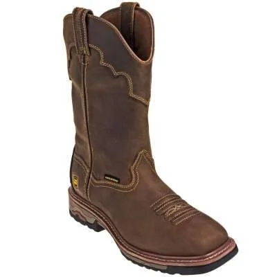 Dan Post Boots: Men's Blayde DP69402 Tan Waterproof Wellingtons