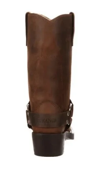 DURANGO MENS BROWN HARNESS BOOT STYLE DB594