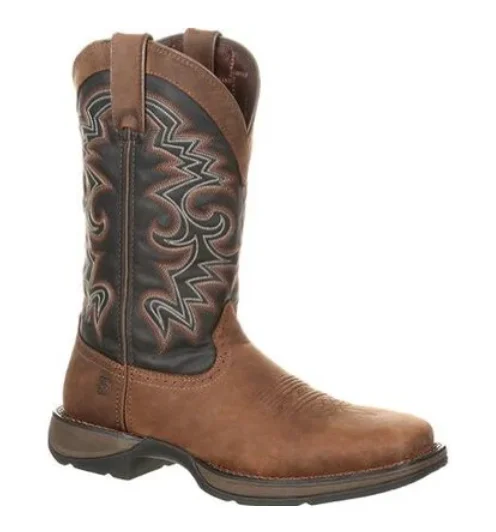 DURANGO MENS REBEL PULL-ON WESTERN BOOT STYLE DDB0135