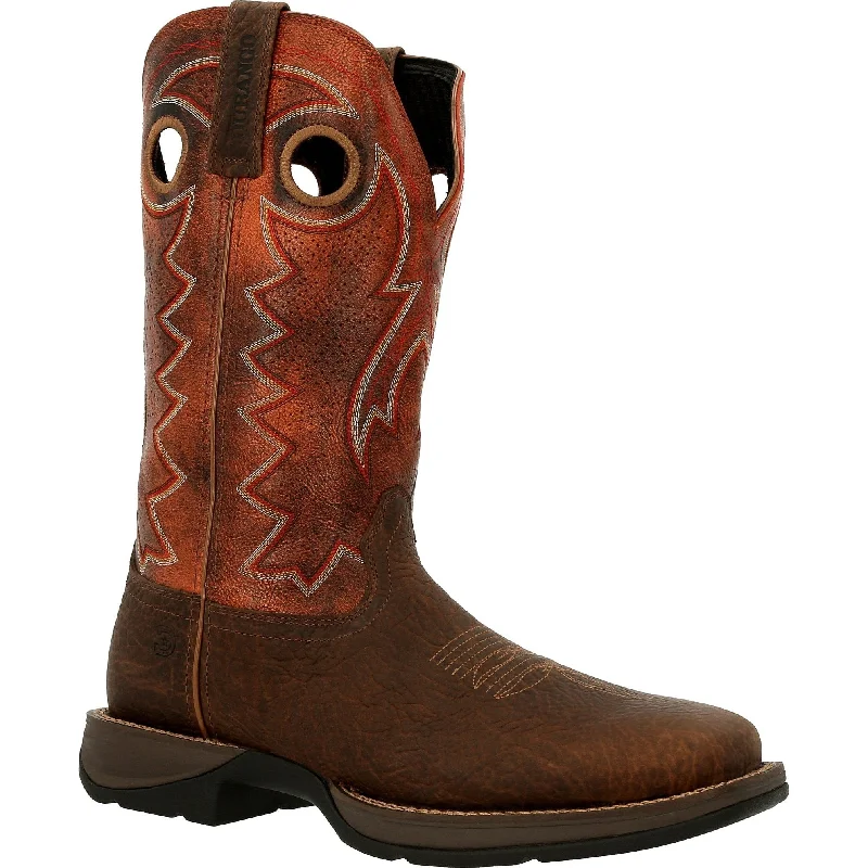 Durango Men's Rebel Ventilated 12"" Square Toe Western Boot - DDB0327