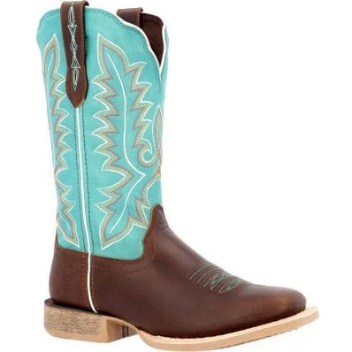 Durango Women's Lady Rebel Pro 12"" ST Western Work Boot -Brown- DRD0443