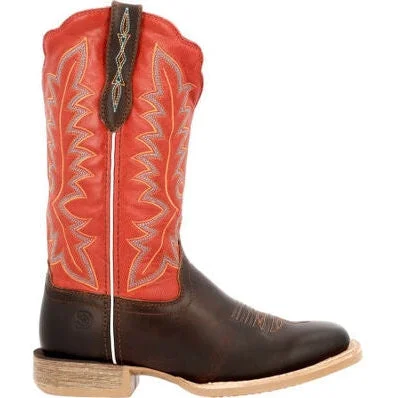 Durango Women's Lady Rebel Pro 12"" ST Work Boot -Chili Pepper- DRD0444