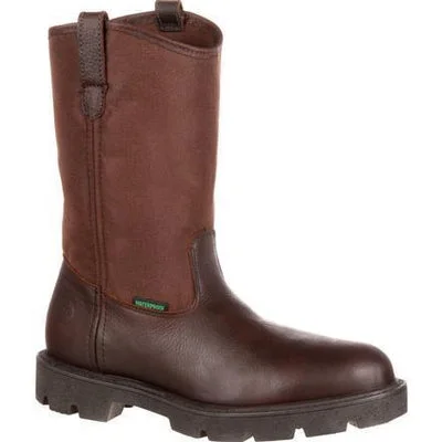 G113 Georgia Boot Men's Pull-On Homeland Boot