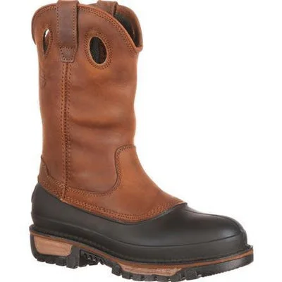 Georgia Boots: Men's G4434 Muddog Pull On Wellington Boots