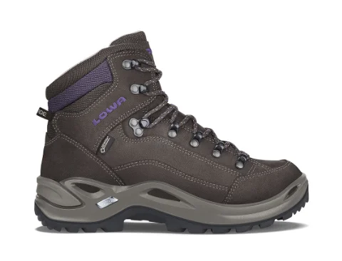 Lowa Renegade GTX MID Womens Hiking Boot - Slate/Blackerry