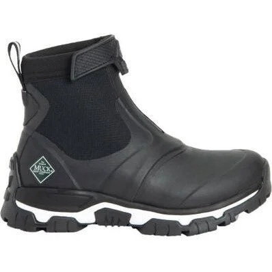 Muck Women's Apex 7.5"" WP Mid Zip Ankle Work Boot -Black- AXWZ000