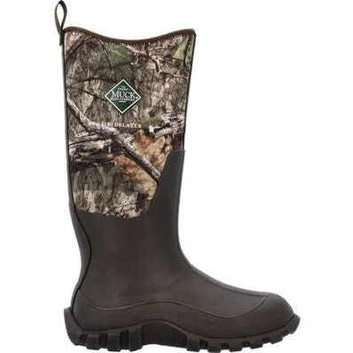 Muck Women's Fieldblazer 15"" Soft Toe WP Sport Tall Boot- Mossy Oak- MFBWDNA