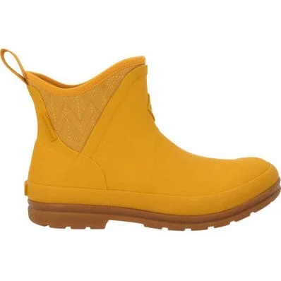 Muck Women's Original Waterproof Ankle Work Boot -Yellow- OAW8DOT