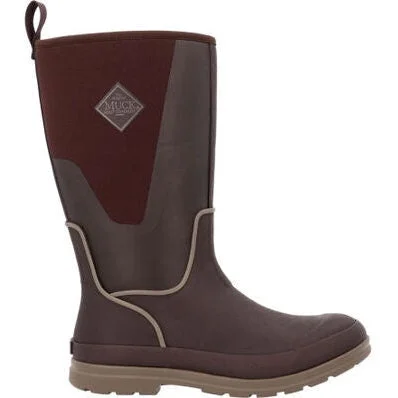 Muck Women's Originals Tall 11"" Waterproof Work Boot -Brown- OTW900