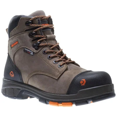 Wolverine W10653 Blade LX6"" Composite Toe  Brown Men's Waterproof Work Boots