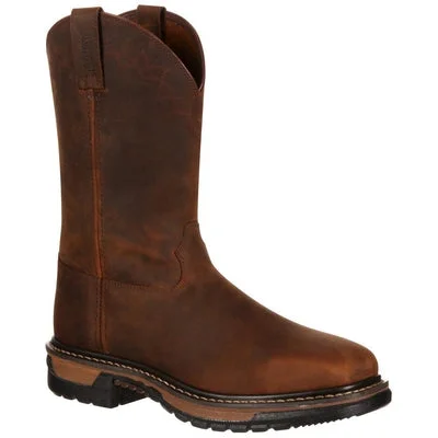 ROCKY ORIGINAL RIDE STEEL TOE WESTERN BOOT RKW0117