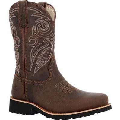 Rocky Women's Monocrepe 11"" Steel Toe WP Western Classic Boot- RKW0443