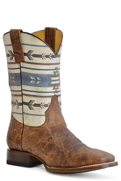 Roper Mens Cowboy Aztec Boots Style 09-020-8510-8424