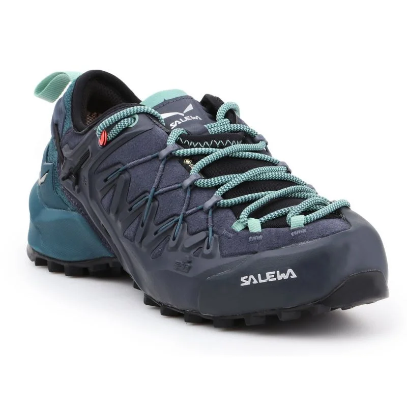 Salewa Womens WS Wildfire Edge GTX Shoes - Navy Blue