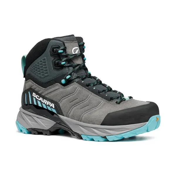 Scarpa Rush Trek GTX Womens Hiking Boot - Midgray Aqua