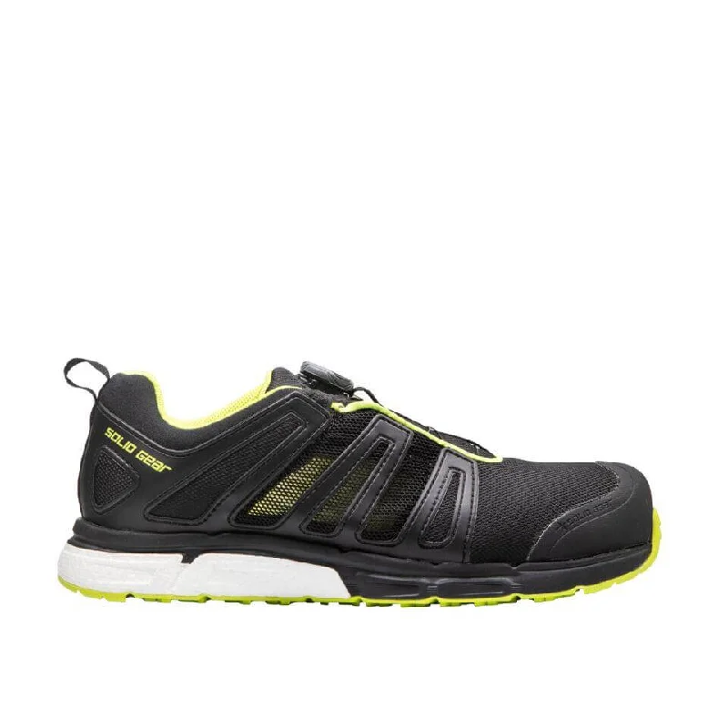 Solid Gear by Snickers 76003 Vent Plasma Lightweight Cushioned Comfort S1P BOA Composite Nano Toe Safety Trainer Shoes