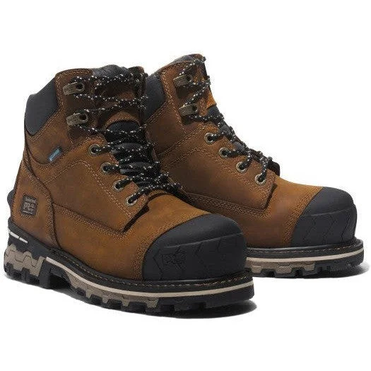 Timberland Pro Women's Boondock 6"" Comp Toe WP PR Work Boot- TB1A5R9T214