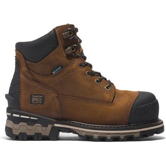 Timberland Pro Women's Boondock 6"" Comp Toe WP PR Work Boot- TB1A5R9T214