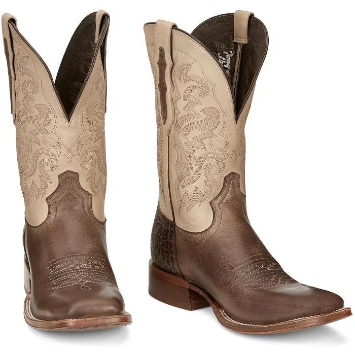 TONY LAMA MENS JINGLEBOB 11"" PULL-ON WESTERN BOOT STYLE TL3021