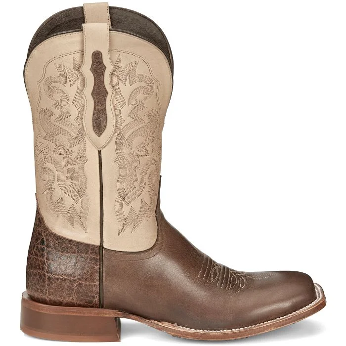 TONY LAMA MENS JINGLEBOB 11"" PULL-ON WESTERN BOOT STYLE TL3021