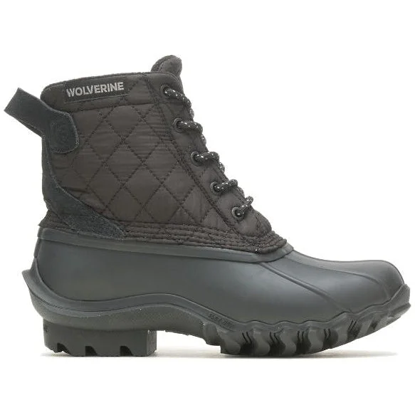 Wolverine Women's Torrent Quilted Duck Boot - Black W880344