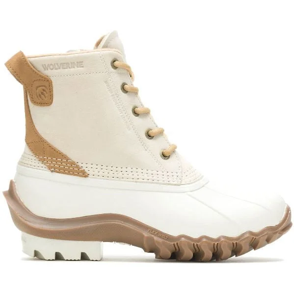 Wolverine Women's Torrent Waterproof Duck Boot - Ivory - W880225