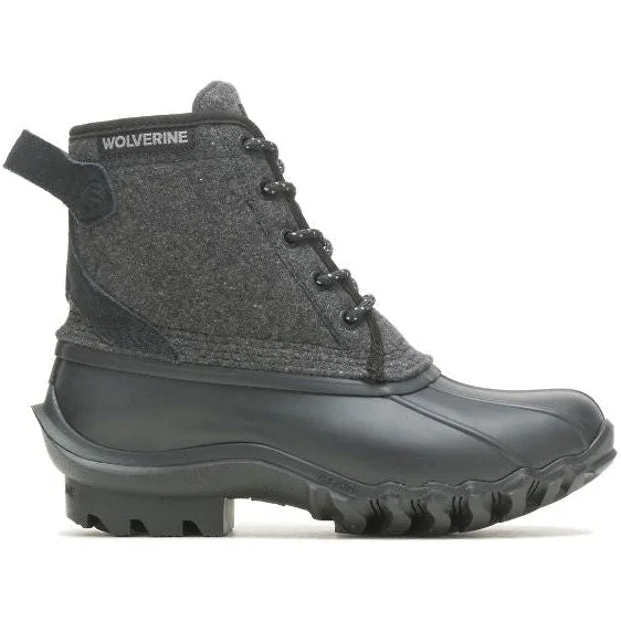 Wolverine Women's Torrent Wool Duck Boot Black Wool W880345