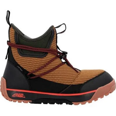 Xtratuf Men's Nylon Ice 6"" WP 200G Ankle Deck Boot -Brown- AIMN900