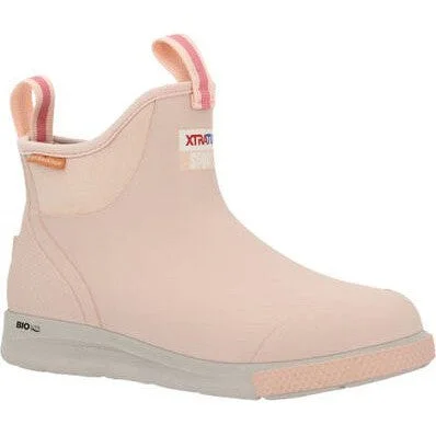 Xtratuf Women's Ankle 6"" WP Sport Deck Boot - Peach - XADSW401