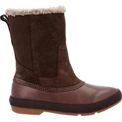 Xtratuf Women's Legacy Lte WP Slip Resist Pull On Work Boot -Brown- XWLP900