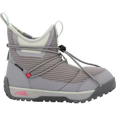 Xtratuf Women's Nylon Ice 6"" WP 200G Ankle Deck Boot -Grey- AIWN100