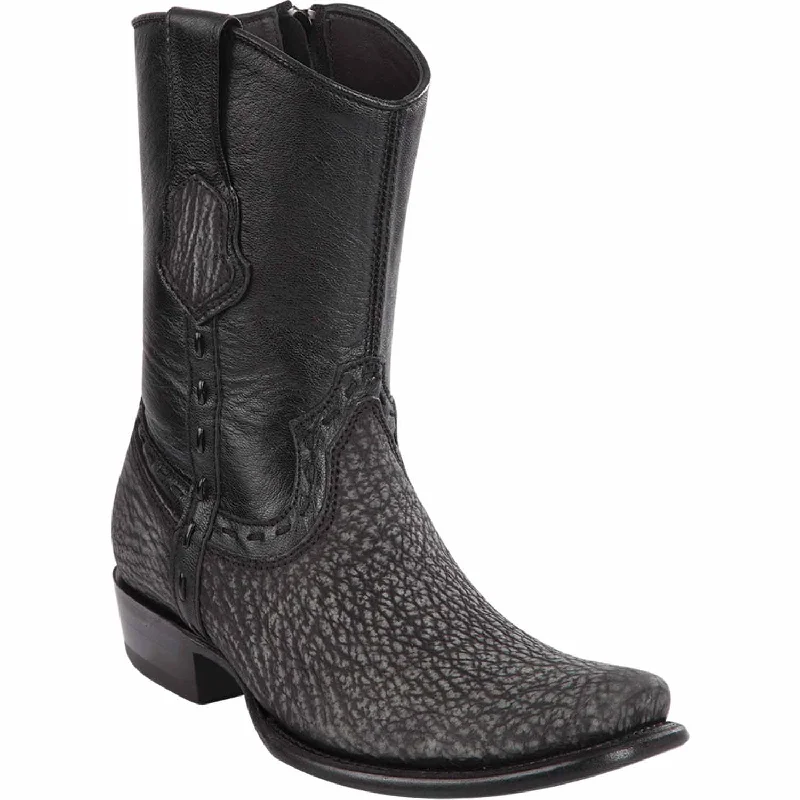 Men's Wild West Shark Skin Dubai Toe Short Boot 279B0905