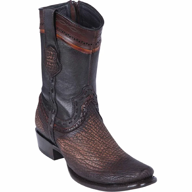 Men's Wild West Shark Skin Dubai Toe Short Boot 279B0957