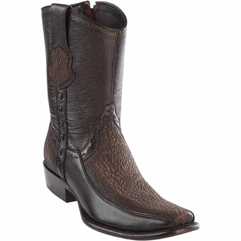 Men's Wild West Shark with Deer Dubai Toe Short Boot 279BF0916