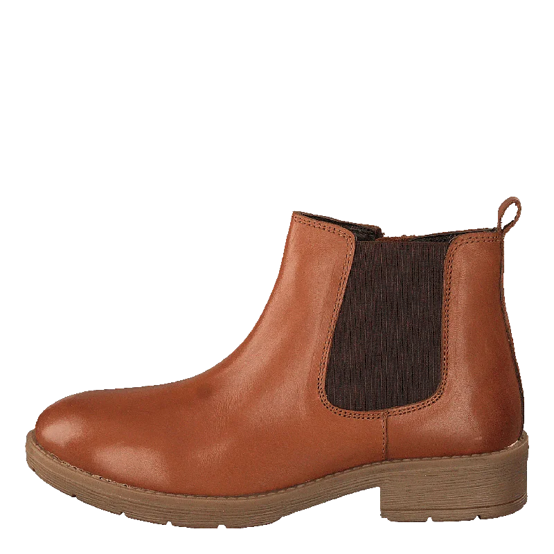 451-5011 Warm Lined Leather Cognac