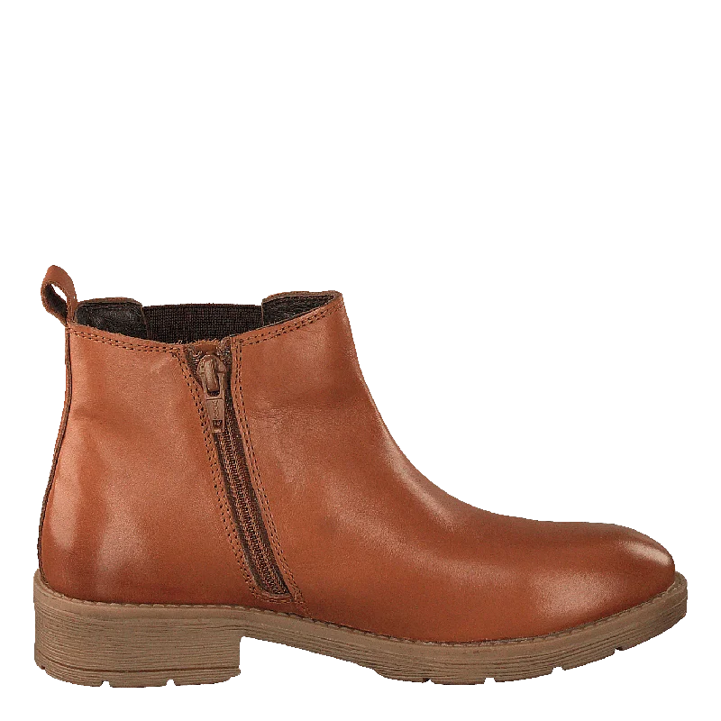 451-5011 Warm Lined Leather Cognac