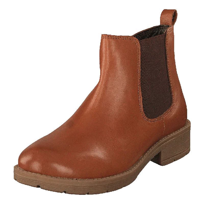 451-5011 Warm Lined Leather Cognac