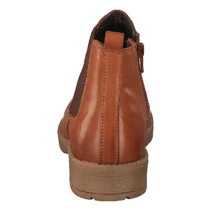 451-5011 Warm Lined Leather Cognac