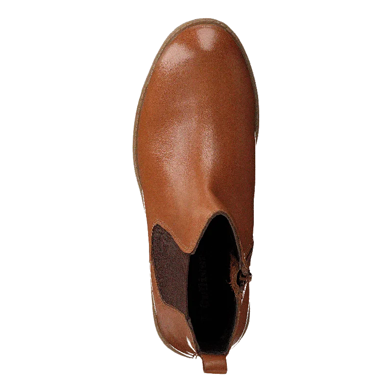 451-5011 Warm Lined Leather Cognac