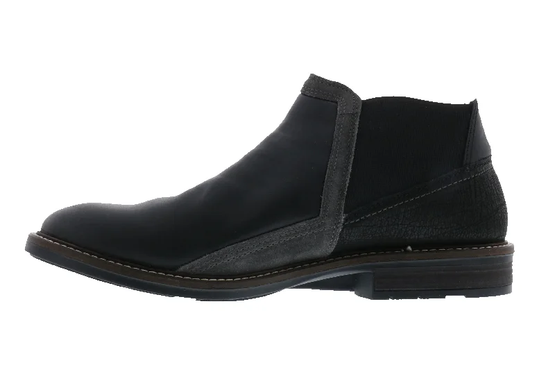 Naot Business (Men's) - Black Grey Combo