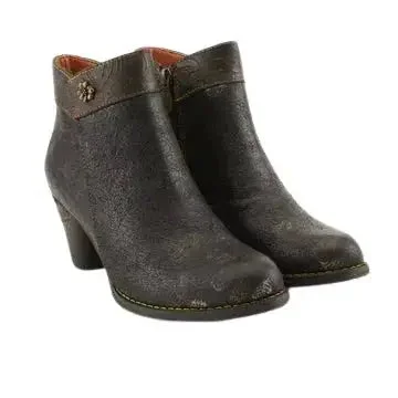 L'ARTISTE BESTLOVE BOOTS - BLACK MULTI LEATHER COMBO