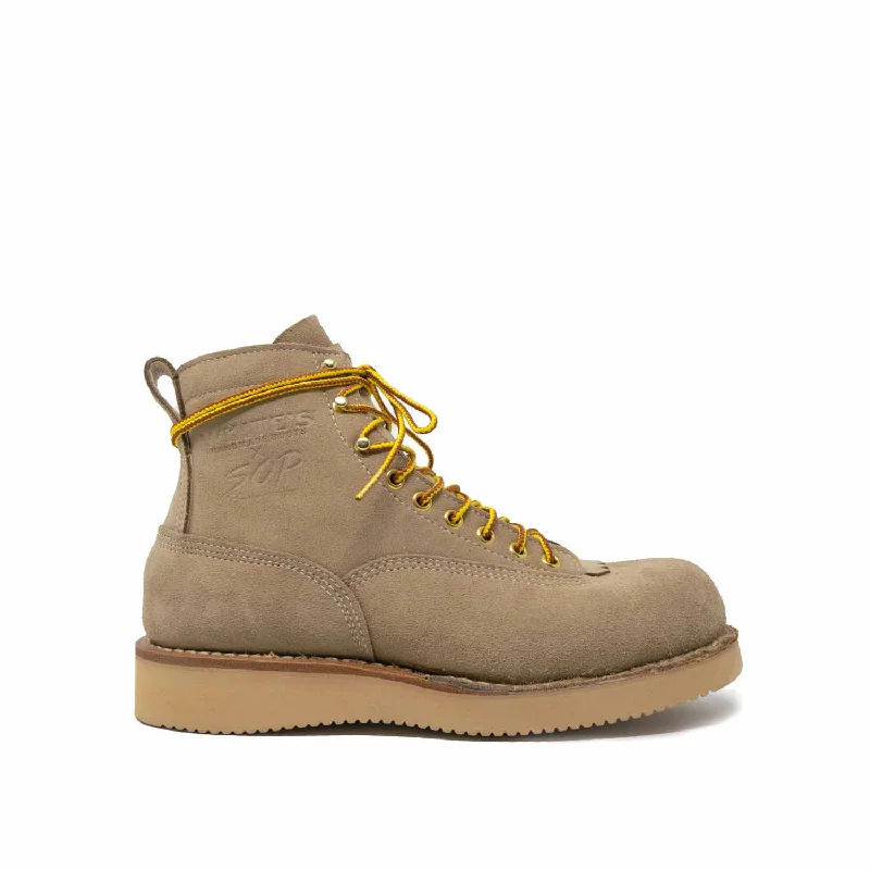 White's Boots x SOP Big Shooter Boot Desert Sand Roughout FINAL SALE