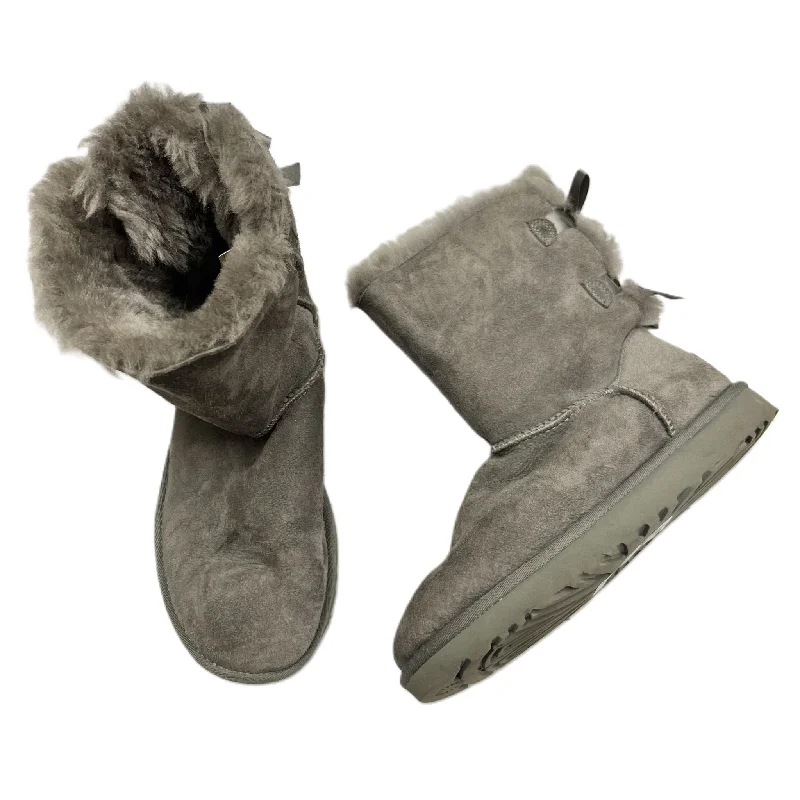 Boots Designer By Ugg In Grey, Size: 7