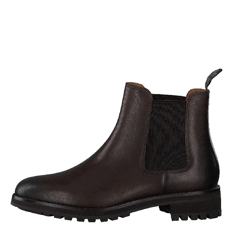 Bryson Leather Chelsea Boot Polo Brown